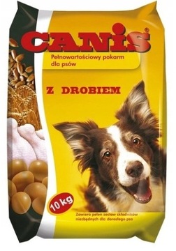 Karma dla psa z drobiem, pies CANIS 10kg OKAZJA!!