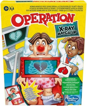 HASBRO OPERACJA X-RAY GRA ZRĘCZNOŚCIOWA WERSJA PL