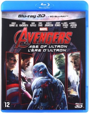AVENGERS: AGE OF ULTRON (AVENGERS: CZAS ULTRONA) (BLU-RAY 3D)+(BLU-RAY)