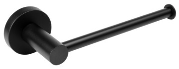 ЧЕРНЫЙ МЕТАЛЛИЧЕСКИЙ ДЕРЖАТЕЛЬ ДЛЯ ТУАЛЕТНОЙ БУМАГИ LOFT ПРИВИНЧЕННЫЙ НА ШПИЛЬКИ