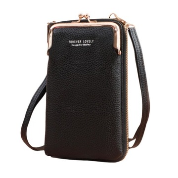 Crossbody Cell Phone Purse Multipurpose Crossbody Bag Crossbody Phone Black