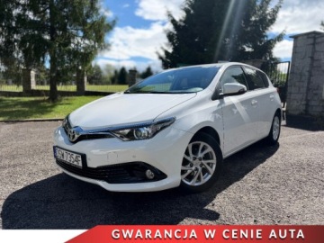 Toyota Auris II Hatchback 5d Facelifting 1.2 D-4T 116KM 2015 Toyota Auris Toyota Auris Comfort 1.2 Benzyna 116KM 1- Wlasciciel 1.2