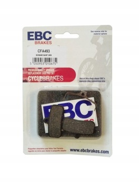 KLOCKI ROWEROWE EBC CFA493 ORGANICZNE SHIMANO BR M640 ZEE M8020 HD-M745