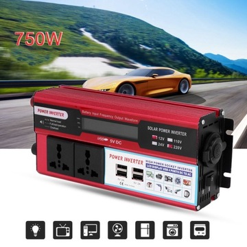 АВТОМОБИЛЬНЫЙ ПРЕОБРАЗОВАТЕЛЬ 12 В 220 В 1500 Вт