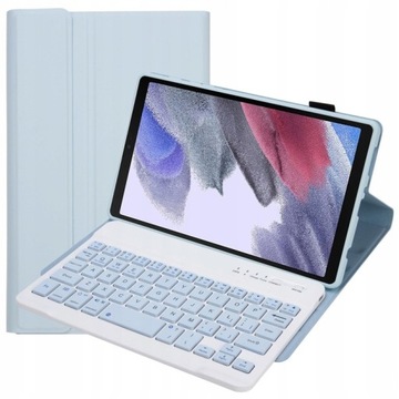 BŁĘKITNE ETUI I KLAWIATURA DO IPADA MINI 1/2/3/4/5