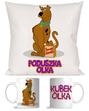 ZESTAW KUBEK PODUSZKA SCOOBY DOO PREZENT 40 n.3