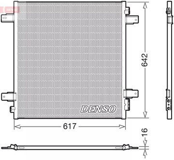 DENSO DCN46027 KONDENZÁTOR KLIMATIZACE