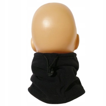 Van Rysel теплый съемный флисовый шарф, черный