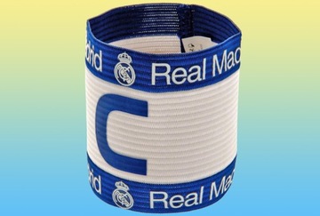 КАПИТАНСКАЯ ПОВЯЗКА КЛУБА РЕАЛ МАДРИД, БЕЛАЯ И СИНЯЯ
