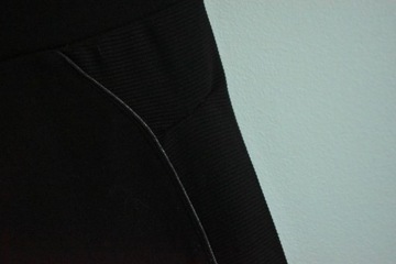 Spodnie materiałowe legginsy XS prążkowane wygodne
