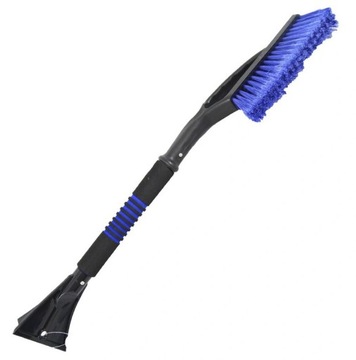 SZCZOTKA SKROBACZKA DO SZYB ŚNIEGU LODU 2W1 62CM