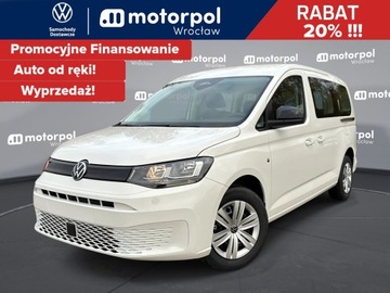 Volkswagen Caddy V 2025 Volkswagen Caddy MAXI/7 osób, benzyna 1.5TSI 114KM