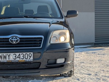 Toyota Avensis II Sedan 1.8 VVT-i 129KM 2004 Toyota Avensis 1.8 VVTI LPG Klima Tempomat Serwis Gwarancja 1.8 129KM, zdjęcie 3