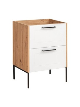 SZAFKA POD UMYWALKE 60CM MADERA STALOWE NOGI