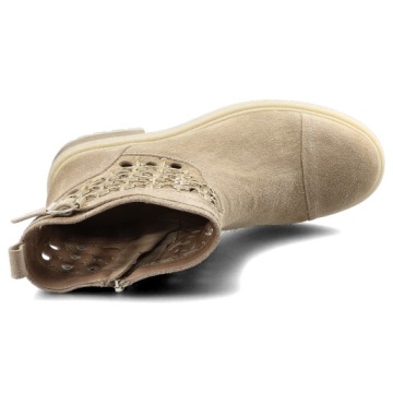 CARINII B7047 TRAPERS TRAPERS, ЗАМШЕВАЯ КОЖА, БЕЖЕВЫЙ