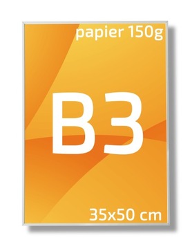 PLAKAT PLAKATY B3 35x50cm WYDRUK PAPIER 150G