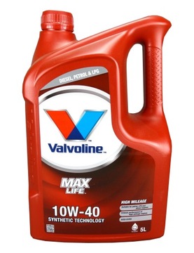 VALVOLINE MAXLIFE 10W40 5L