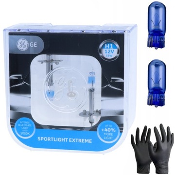 ŻARÓWKI H1 GE SPORTLIGHT EXTREME 5500K 2szt GRATIS