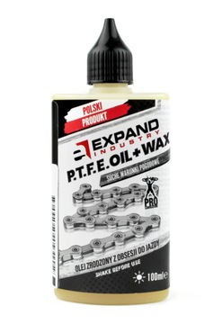 EXPAND OLEJ DO ŁAŃCUCHA P.T.F.E. + WAX TEFLONOWY 100 ml SUCHY SUCHE WARUNKI