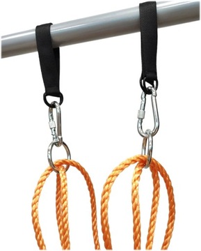 КРЕПЛЕНИЕ ДЛЯ ГАМАКА МОНТАЖНЫЙ КОМПЛЕКТ РУЧКА ЗАЖИМ КАРАБИН ЛЕНТА