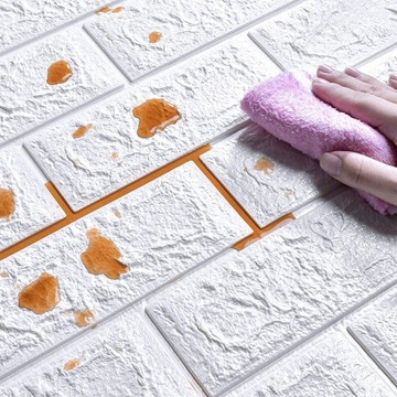 3D САМОКЛЕЯЩИЕСЯ СТЕНОВЫЕ ПАНЕЛИ КИРПИЧНЫЕ ОБОИ