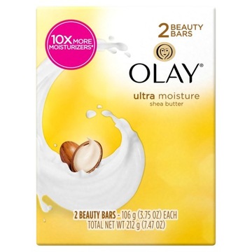 OLAY masło SHEA nawilżające MYDŁO W KOSTCE 106g x2