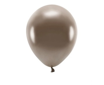 Bukiet balonów brązowy metalizowany 20szt 30cm hel
