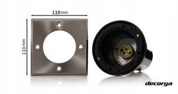 Светильник-лампа, встраиваемый в землю ДЛЯ ПОДЪЕЗДА