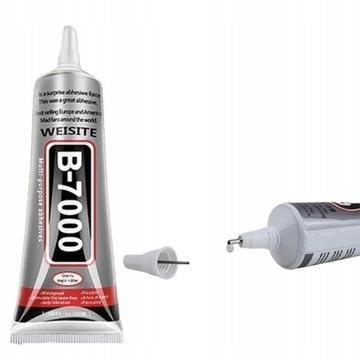 KLEJ B-7000 NAPRAWA ELEKTRONIKI TELEFONU LCD 3ML UNIWERSALNY MOCNY ULTRA