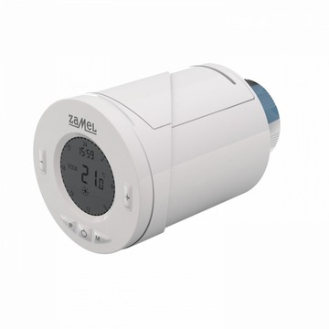 ZAMEL LIFE TERMOSTAT GŁOWICA RADIOWA LCD RGT-01