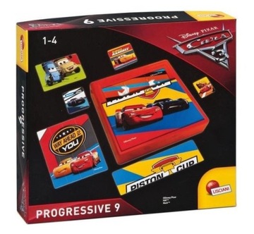 LISCIANI PUZZLE PROGRESYWNE CARS 3 ZYGZAK ZŁOMEK