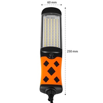 Светодиодный фонарик для мастерской 230В 15Вт на кабеле 5м