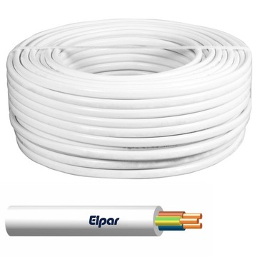Przewód okrągły kabel YDY 3x4 żo 450/750 za metr