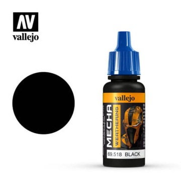 VALLEJO MECHA COLOR 69518 BLACK WASH 17ml