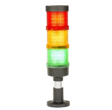 Kolumna Wieża Sygnalizacyjna LED FL70-3 moduły GYR + BUZZER-24V