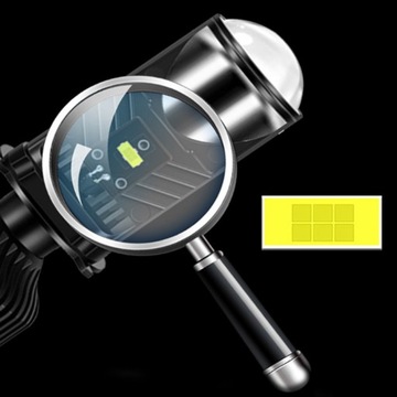 ЛИНЗЫ, ПРОЕКТОРЫ, ЛАМПЫ H4 MINI Bi-LED 5500К