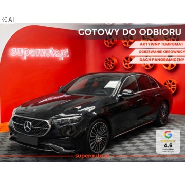 Mercedes Klasa E W214 Sedan 2.0 220d 197KM 2026 220 d 4M Pakiet wyposażenia AMG Premium + Zimowy + Dach panoramiczny