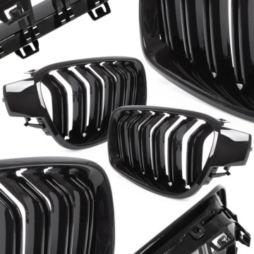 NERKI GRILL ATRAPA KRATKA do BMW F30 F31 M PAKIET POŁYSK M3
