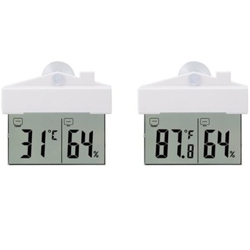 НАРУЖНЫЙ ВНУТРЕННИЙ ОКОННЫЙ ТЕРМОМЕТР ДЛЯ ОКНА