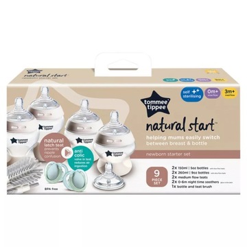 TOMMEE TIPPEE Zestaw startowy dla noworodka Closer To Nature