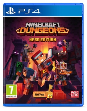Minecraft Dungeons Hero Edtion (PS4) PL BDB Stan