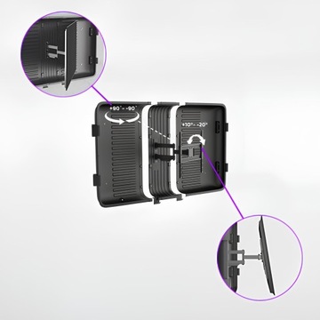 Корпус 65-дюймового телевизионного экрана IPX4 для наружного применения