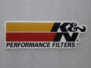 НАКЛЕЙКА K&N KN PERFORMANCE FILTERS НАКЛЕЙКА 13,7 x 4,6 см