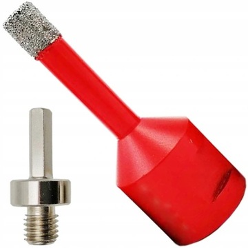 WIERTŁO DIAMENTOWE 8MM KORONKA OTWORNICA M14 GRES