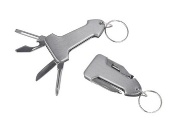 Brelok multitool 4w1 scyzoryk otwieracz śrubokręt - Bm4w1003