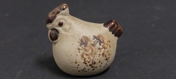Mała ceramiczna Kurka Kura figurka design