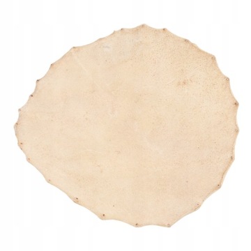 НАКОНЕЧНИК ШАМАНСКОГО БАРАБАНА ИЗ КОЖИ КОЗЬЯ 36 СМ