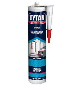 TYTAN SILIKON SANITARNY BIAŁY 280ml