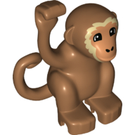 LS NOWE LEGO DUPLO FIGURKA animal MAŁPA małpka