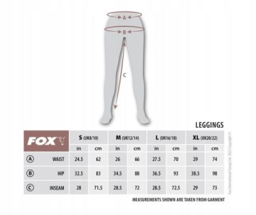 ЖЕНСКИЕ БРЮКИ FOX LEGGINGS WC РАЗМЕР XL